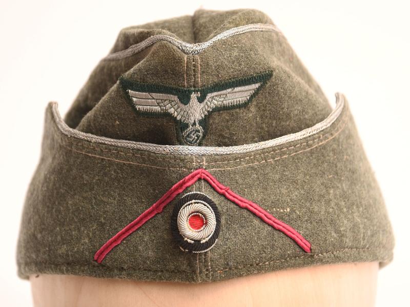 GERMAN WWII GENERAL STAFF OFFICERS OVERSEAS CAP.