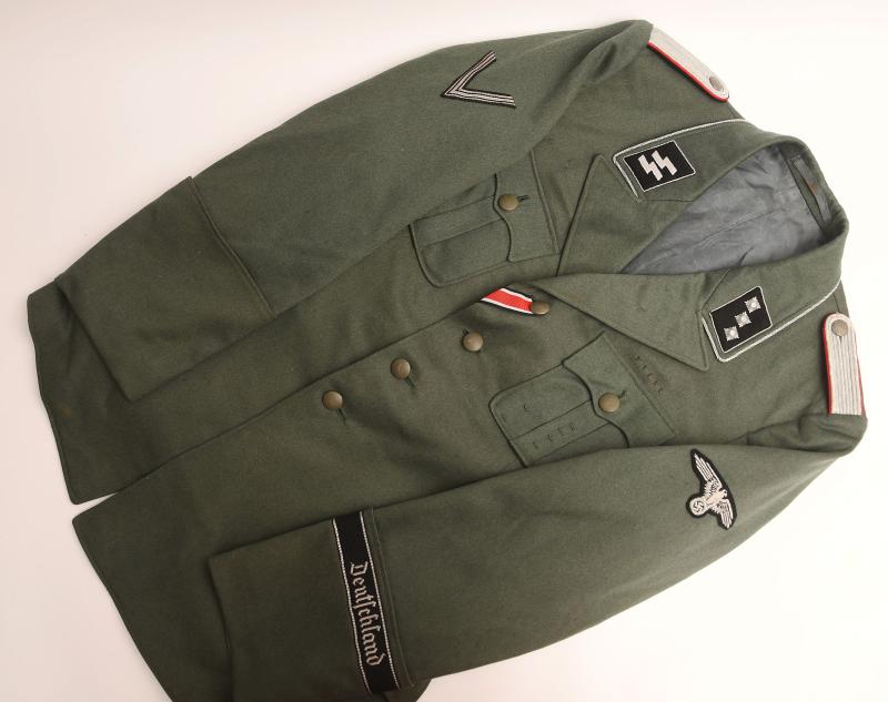 GERMAN WWII DEUTSCHLAND UNTERSTURMFUHRER’S PRE WAR TUNIC.