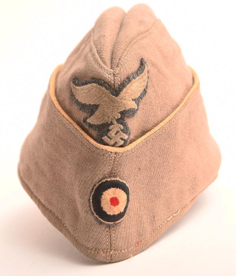 GERMAN WWII LUFTWAFFE TROPICAL OVERSEAS CAP.