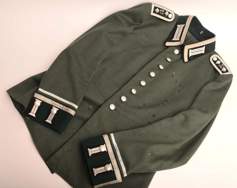 GERMAN WWII ARMY PIONEER DER SPEISS PARADE TUNIC.