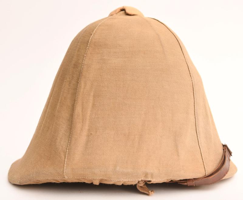BRITISH VICTORIAN BOER WAR ENLISTED MANS PITH COLONIAL PITH HELMET.