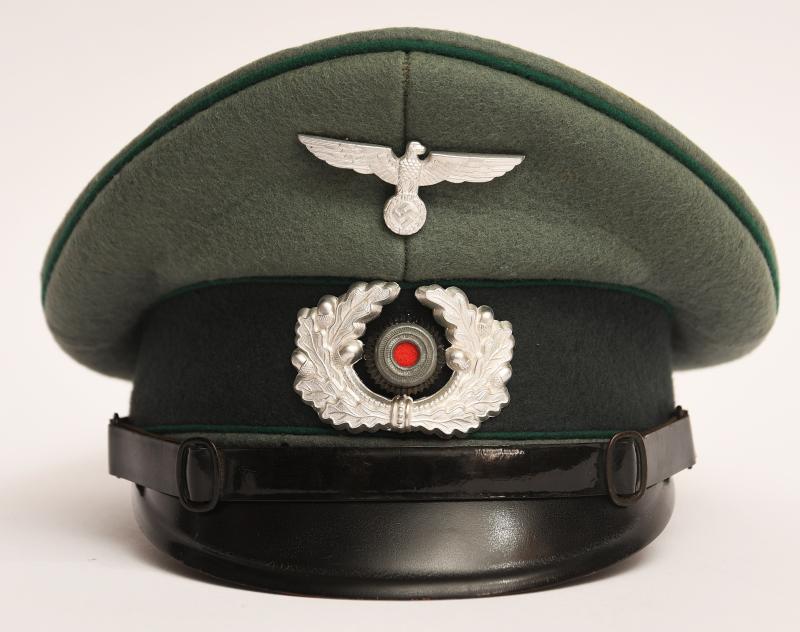 GERMAN WWII ARMY ADMINISTRATION NCO'S VISOR CAP