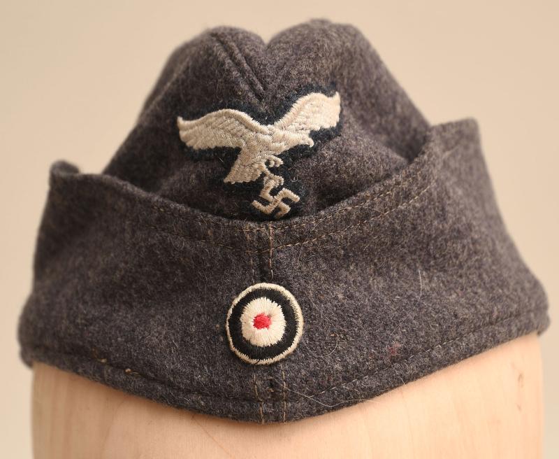 GERMAN WWII LUFTWAFFE ENLISTED MAN OVERSEAS CAP.