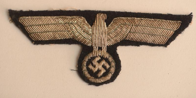 GERMAN WWII NAVAL ADMINISTRATION OFFICERS BREAST EAGLE.