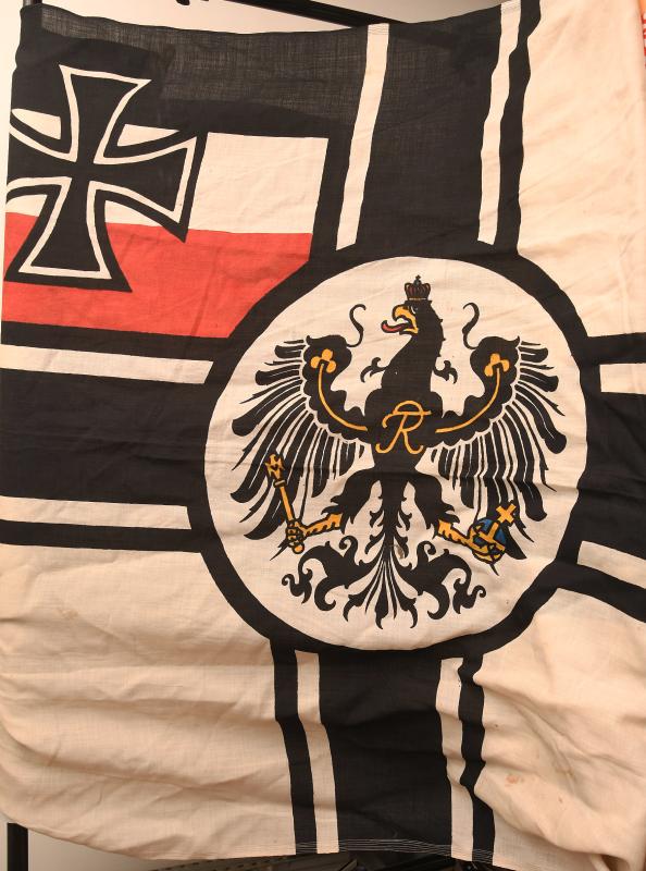 Regimentals | GERMAN WWII IMPERIAL NAVAL WAR FLAG, THIRD REICH USED.