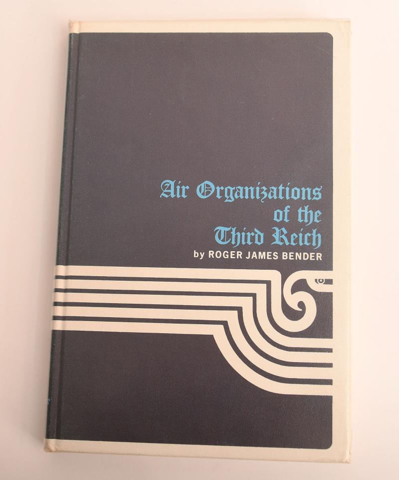 WWII BOOK 'AIR ORGANISATIONS OF THE THIRD REICH.'