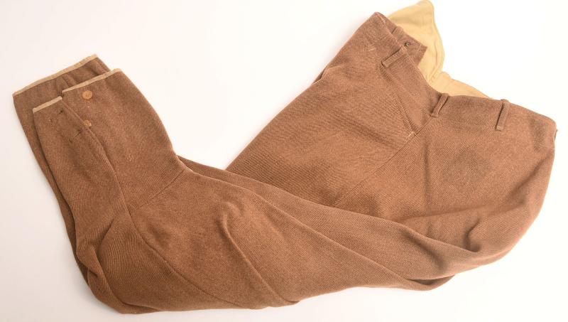 BRITISH WWI ENLISTED RANKS MOUNTED BREECHES.