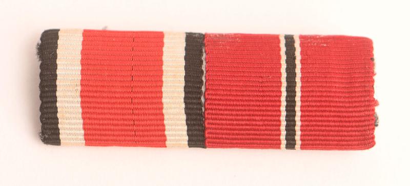 Regimentals German Wwii Double Medal Ribbon Bar