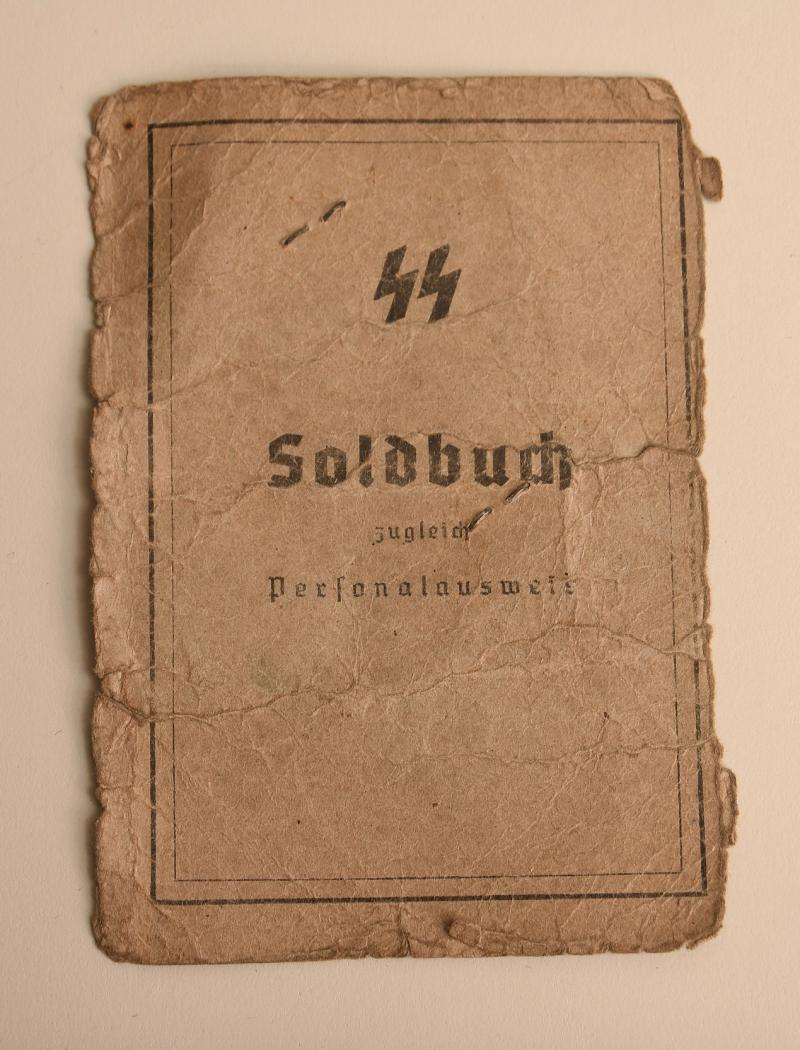 Regimentals | GERMAN WWII WAFFEN SS SOLDBUCH COVER.