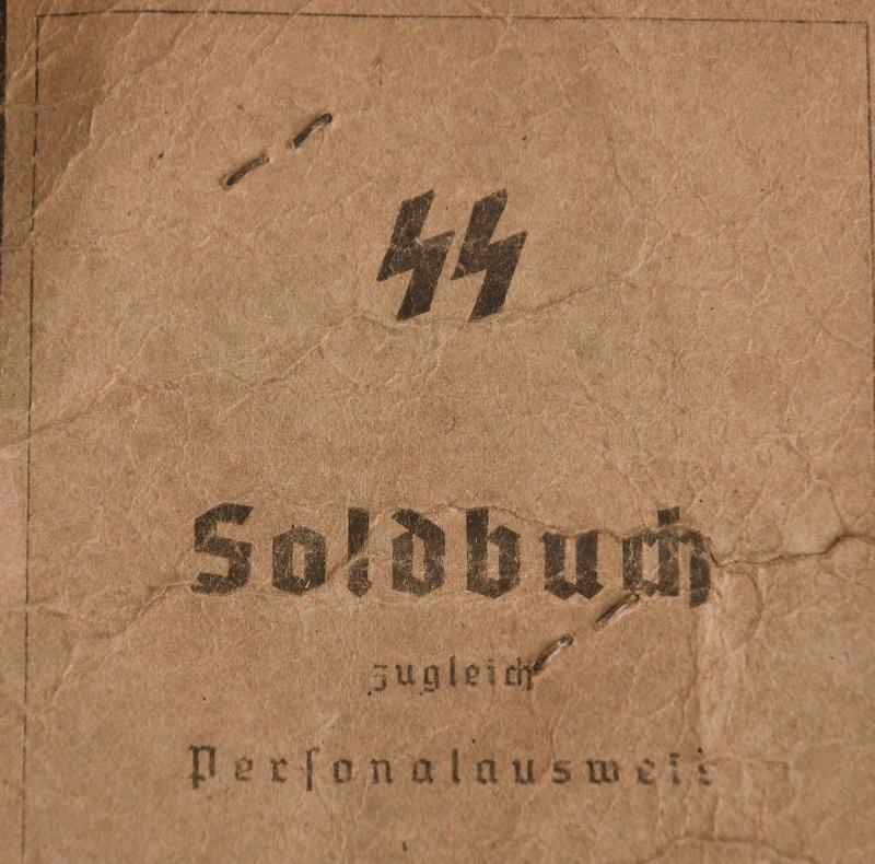 Regimentals | GERMAN WWII WAFFEN SS SOLDBUCH COVER.