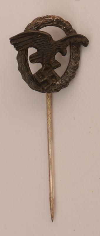 GERMAN WWII LUFTWAFFE OBSERVERS BADGE, MINIATURE.