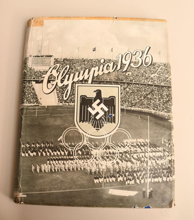 GERMAN WWII OLYMPIC 1938 DOUBLE VOLUME BOOKS.