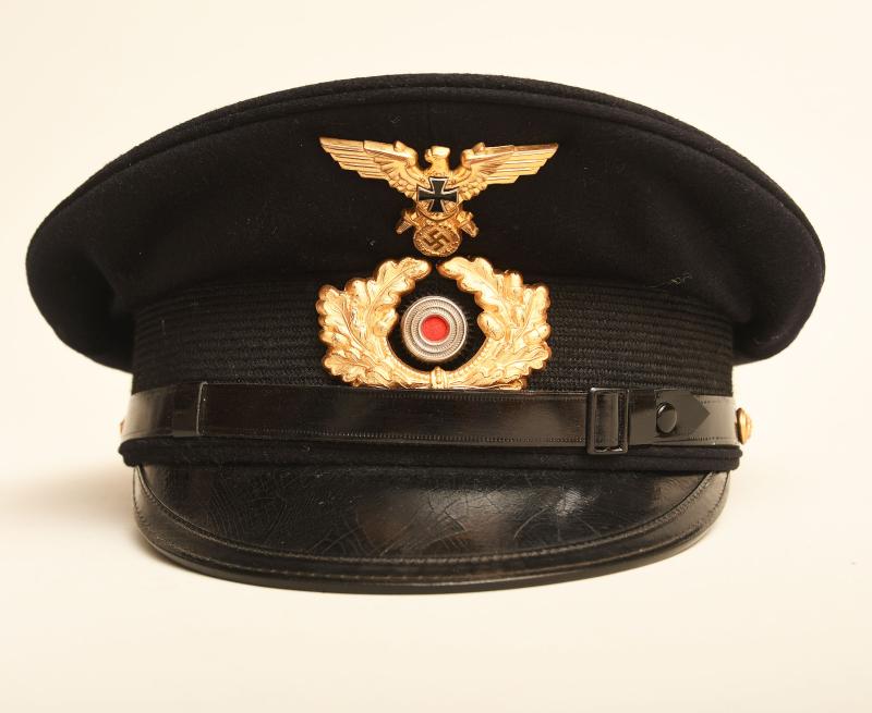 GERMAN WWII MARINE VETERANS CAP.