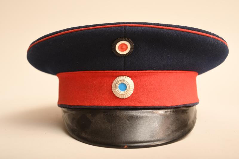 GERMAN WWI BAVARIAN NCO VISOR CAP.