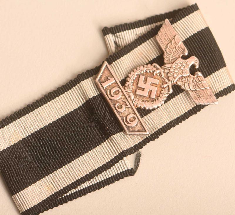 GERMAN WWII IRON CROSS SECOND CLASS 1939 SECOND TYPE BAR.