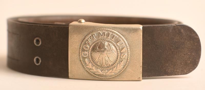 GERMANY WEIMAR PERIOD ARMY BELT AND BUCKLE.