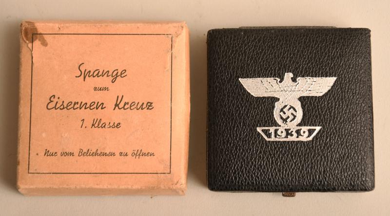 GERMAN WWII 1939 BAR TO THE IRON CROSS 1ST CLASS.