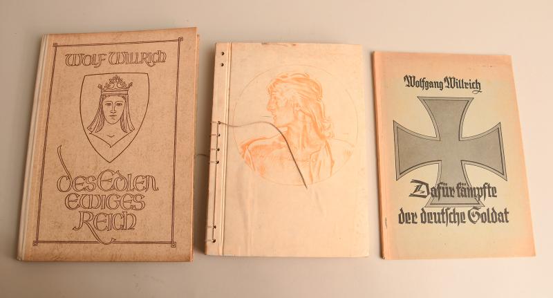 GERMAN WWII WOLFGANG WILLRICH BOOKS.