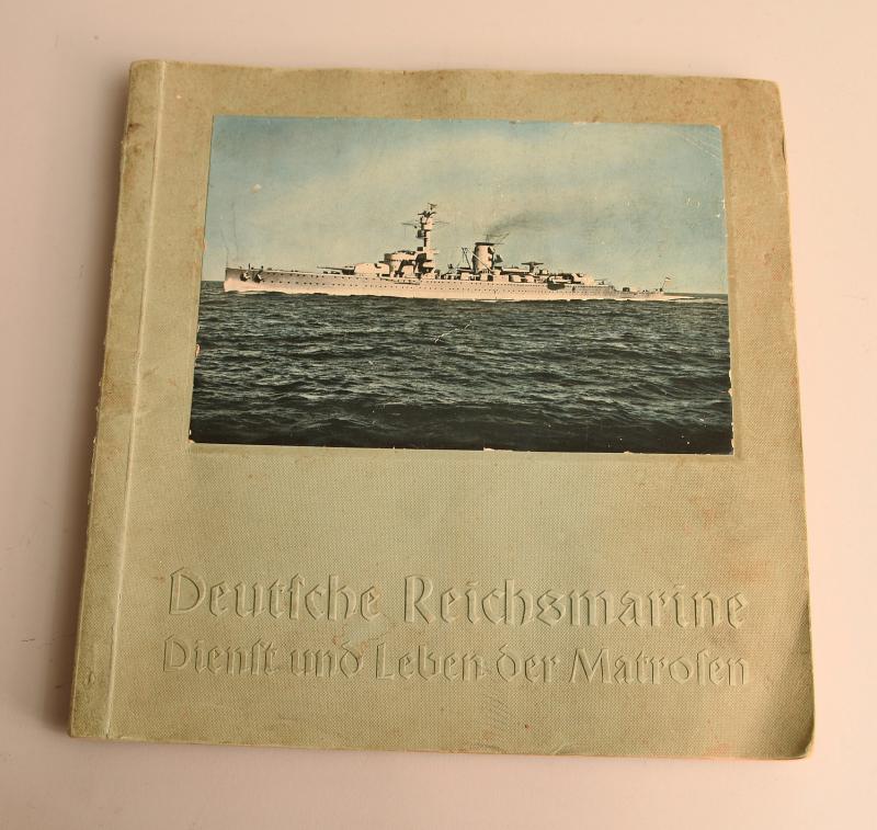 KRIEGSMARINE COMMEMORATIVE BOOK.