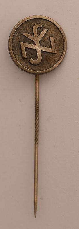 GERMAN WWII  FRAUENSCHAFT LAPEL BADGE.