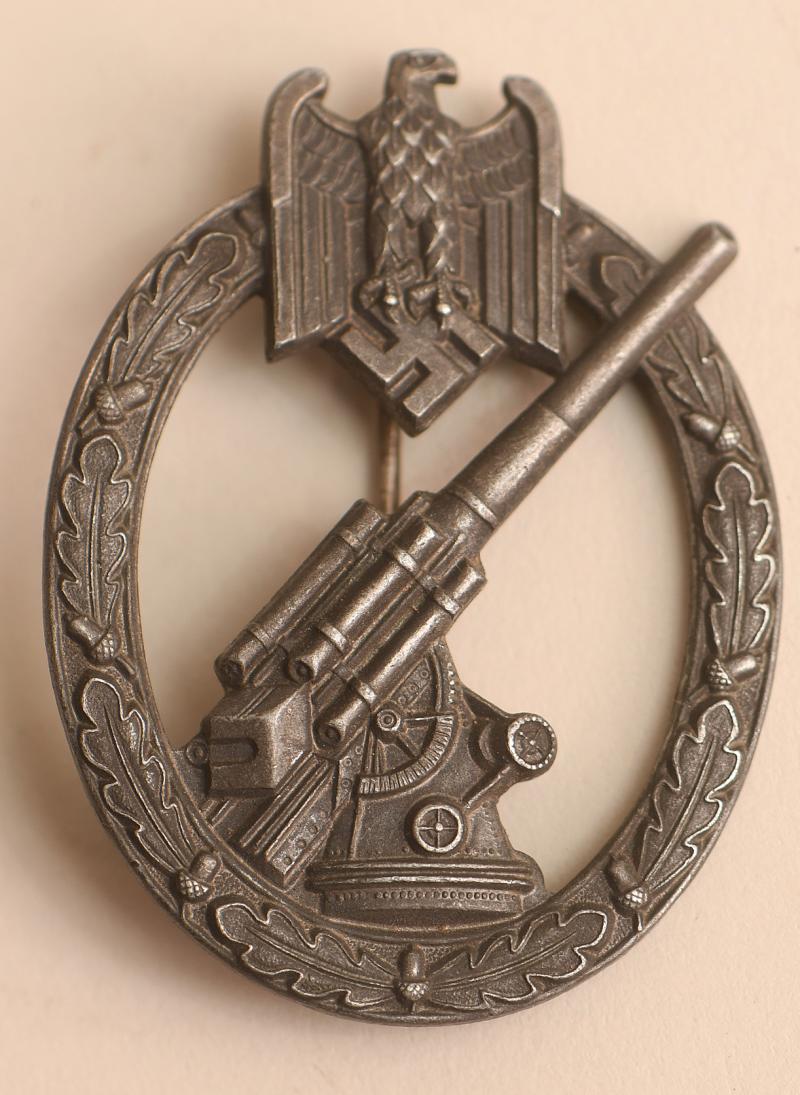 GERMAN WWII ARMY FLAK BADGE.