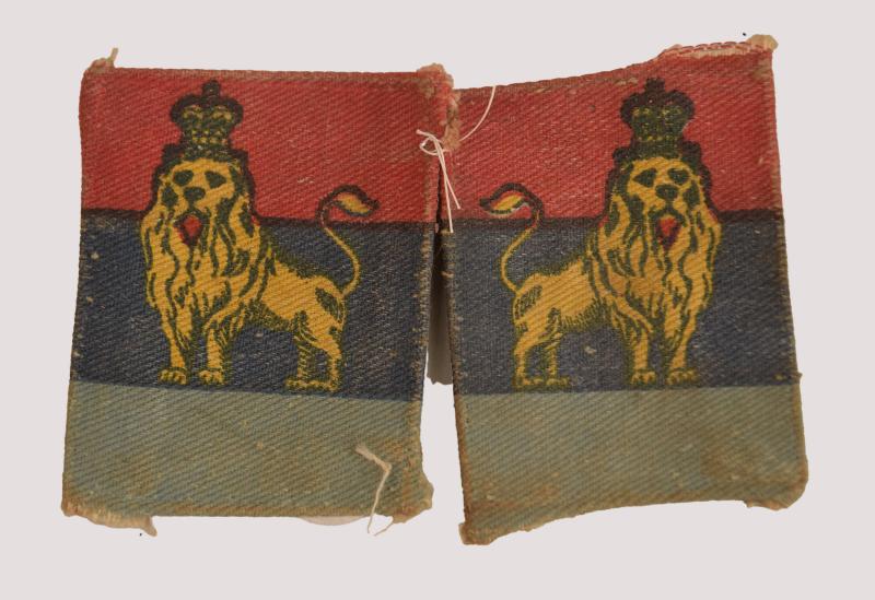 BRITISH WWII MIDDLE EAST LAND FORCES PATCHES.