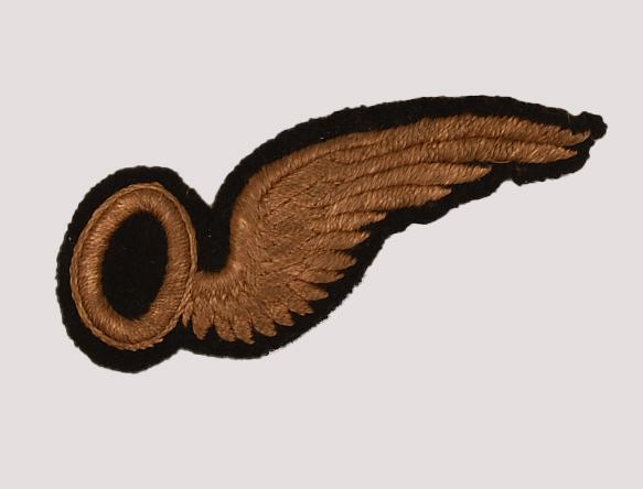 BRITISH WWI ROYAL FLYING CORPS HALF OBSERVER’S WING.