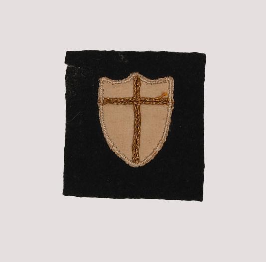 BRITISH WWII 8TH ARMY SLEEVE PATCH, ITALIAN MADE.