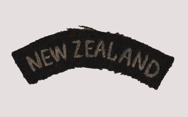 NEW ZEALAND WWII RAF VOLUNTEER SHOULDER TITLE.