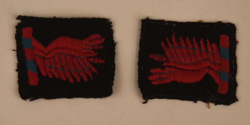 BRITISH WWII GUARDS BRIGADE FORMATION PATCHES.