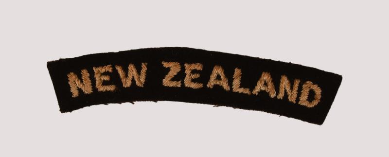 WWII NEW ZEALAND AIR FORCE SHOULDER TITLE.