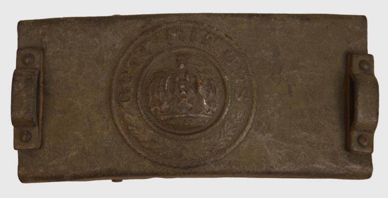 GERMAN WWI  PRUSSIAN TELEGRAPHERS BUCKLE.