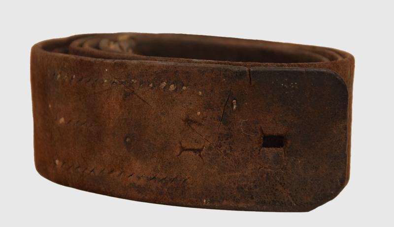 GERMAN WWI COMBAT BELT LEATHER.