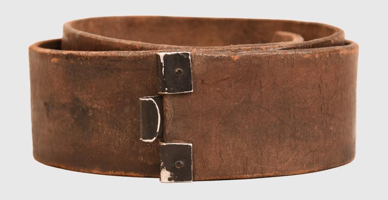 GERMAN WWII BROWN POLITICAL BELT.