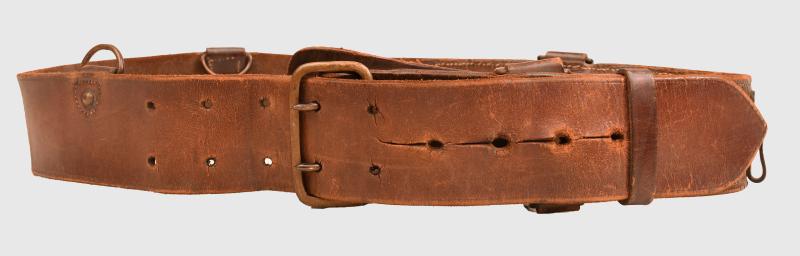 BRITISH OFFICERS SAM BROWNE BELT.