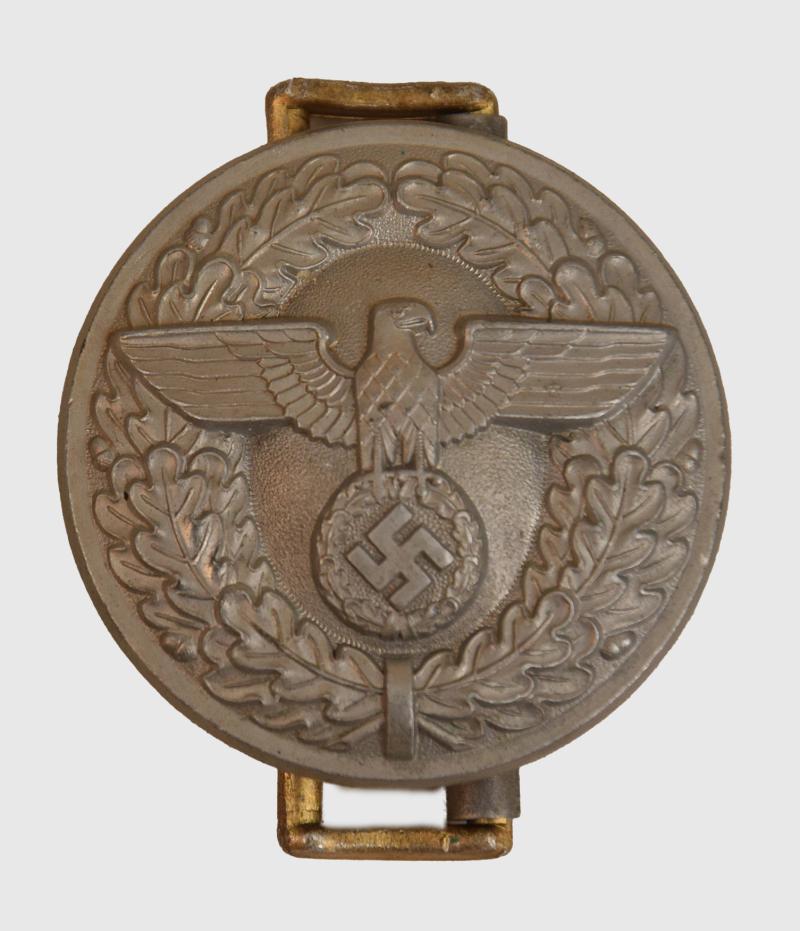 GERMAN WWII POLITICAL LEADERS BELT BUCKLE.