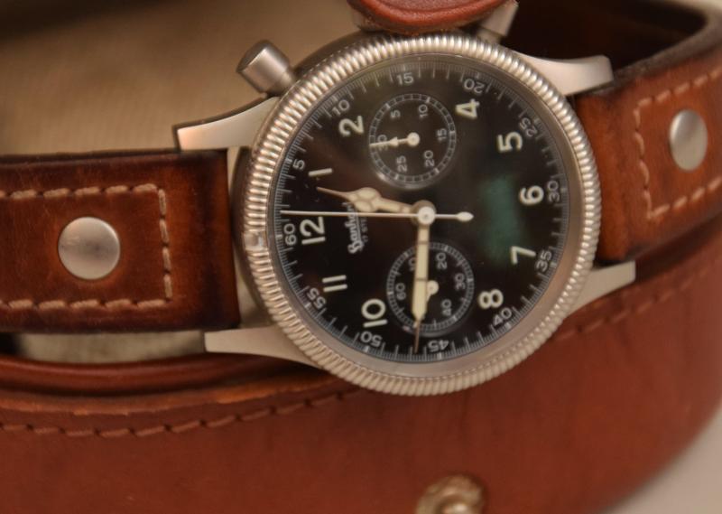 GERMAN WWII HANHART REPLIKA CHRONOGRAPH.