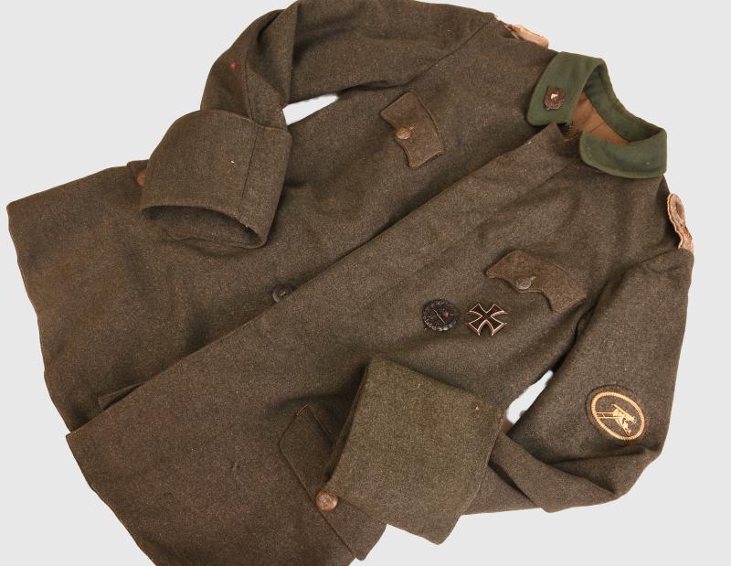 GERMAN LATE WWI M15 BAVARIAN OFFICERS BLUSE.