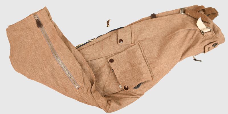 GERMAN WWII LUFTWAFFE SUMMER WEIGHT FLYING TROUSERS.