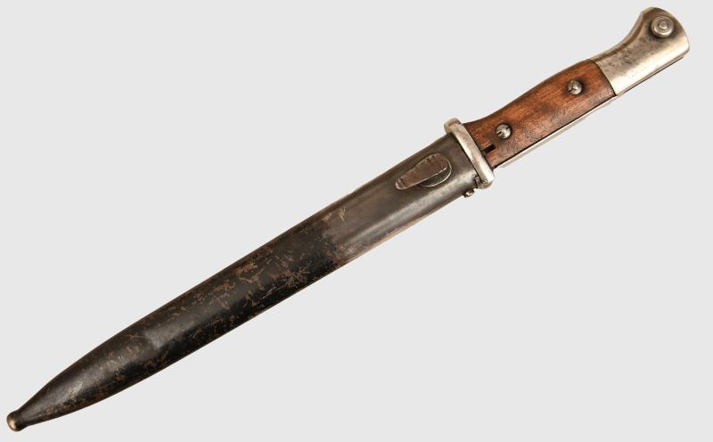 GERMAN WWI HESSE REGIMENT 118 MARKED BAYONET.