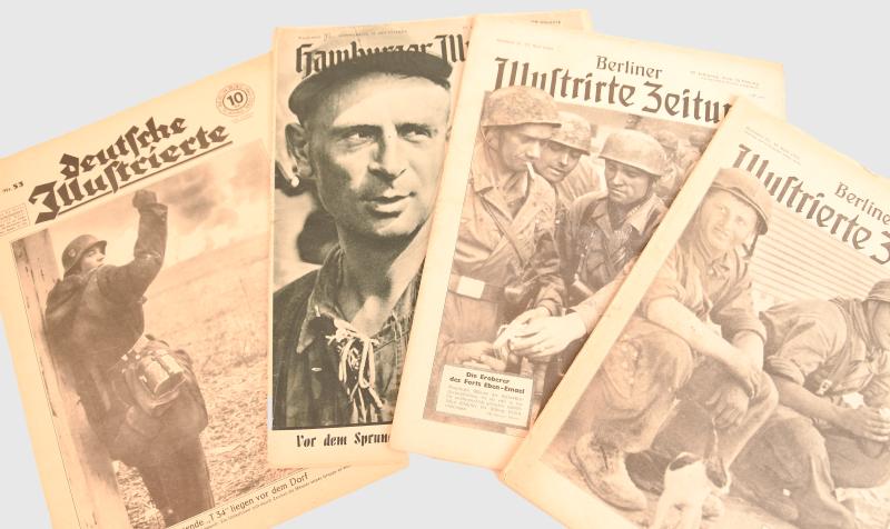 GERMAN WWII ILLUSTRATED MAGAZINES.