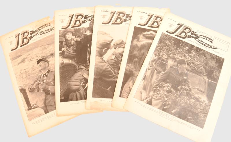 GERMAN WWII JB ILLUSTRATED MAGAZINES.