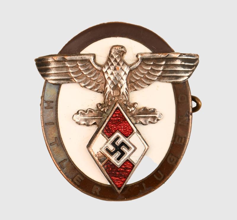 GERMAN WWII HITLER YOUTH AWARD FOR DISTINGUISHED FOREIGNERS.