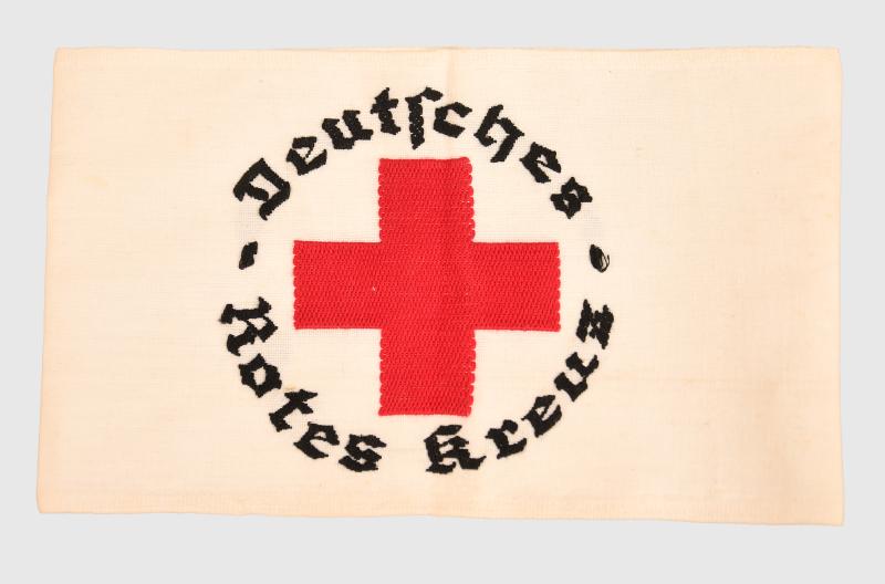 GERMAN WWII DEUTSCHE RED CROSS ARMBAND.