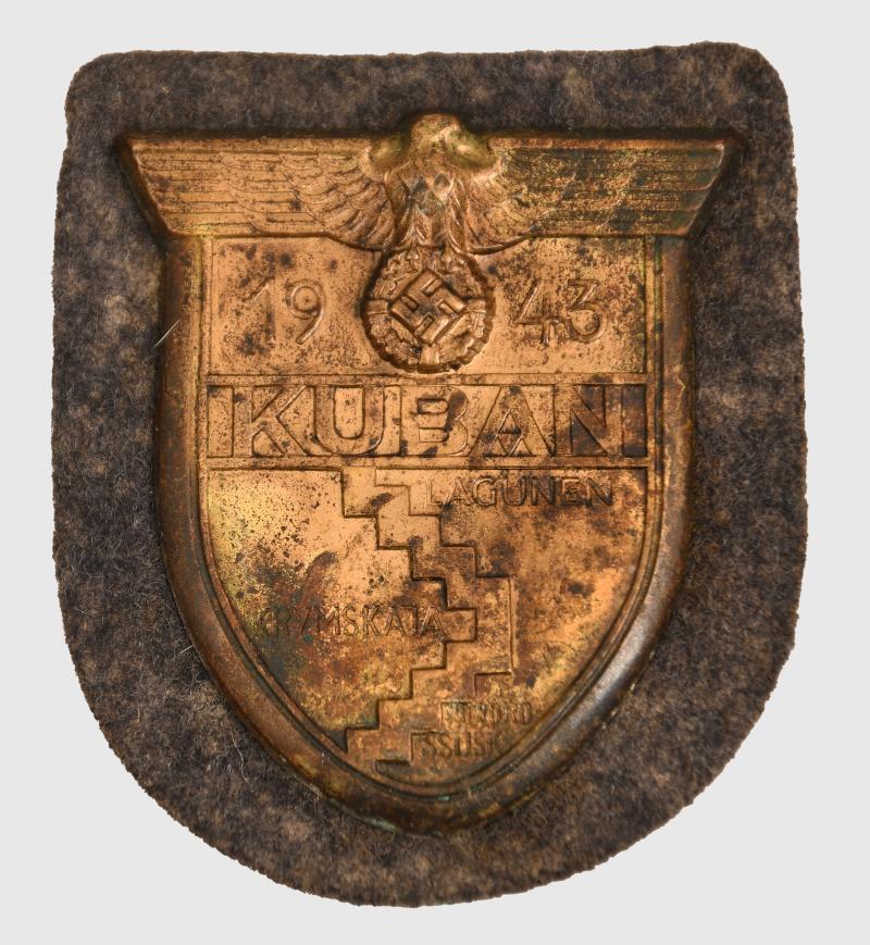 GERMAN WWII LUFTWAFFE KUBAN SHIELD.