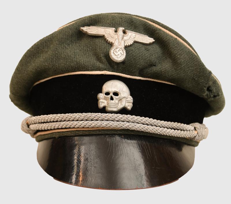 Regimentals | GERMAN WAFFEN SS INFANTRY OFFICERS CRUSHER CAP.