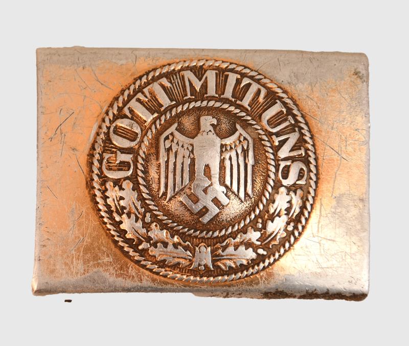 GERMAN WWII KRIEGSMARINE BELT BUCKLE.