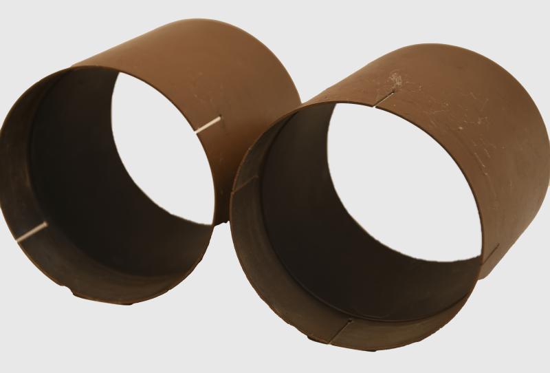 JAPANESE WWII BINOCULAR LENS SLEEVES.