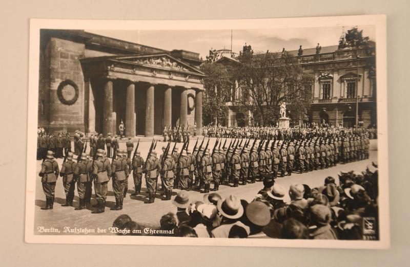 GERMAN WWII BLACK-AND-WHITE PHOTO POSTCARD BERLIN.