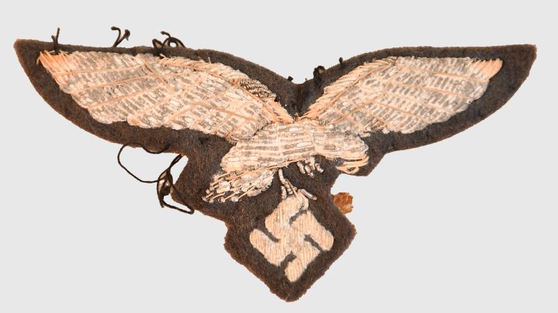 Regimentals German Wwii Luftwaffe Officers Breast Eagle Oxidised